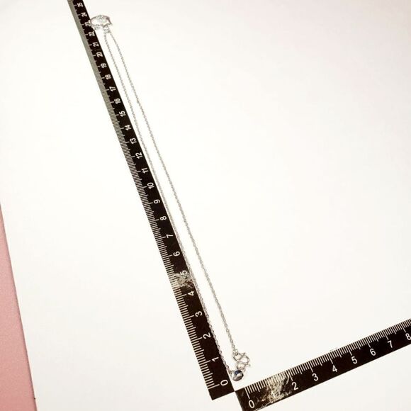 Brand New Rhinestone Hello Kitty Silver Necklace #2 - Picture 8 of 8